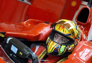 Valentino Rossi proverà di nuovo la Ferrari a gennaio
