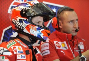 MotoGP – Casey Stoner parla della caduta nel ”warm-up lap” di Valencia