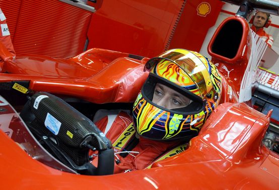 Rossi – Ferrari F1 – Conclusa la seconda giornata