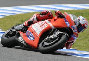 MotoGP – Jerez Gara – Casey Stoner quinto non è soddisfatto