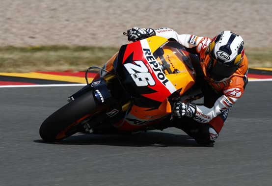 MotoGP – Sachsenring Prove Libere 1 – Dani Pedrosa: “E’ bello essere davanti al venerdi”