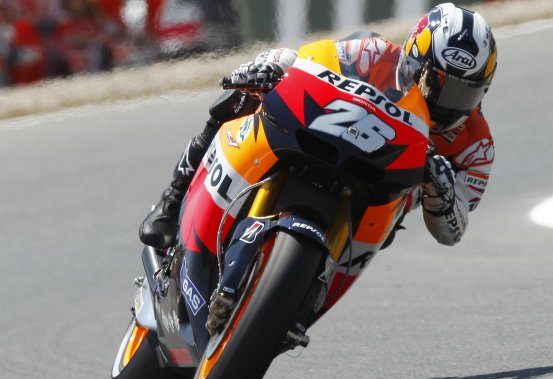 MotoGP – Barcellona Warm up – Pedrosa precede Stoner e Lorenzo
