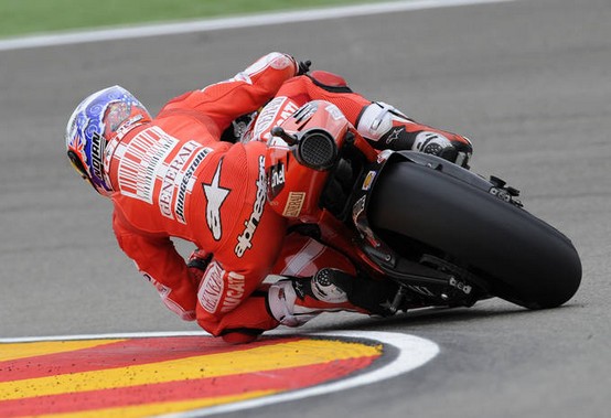 MotoGP – Aragon Qualifiche – Casey Stoner: “Contento della Pole Position”