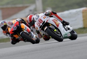 MotoGP – Estoril – Marco Simoncelli: “Peccato per il podio sfumato ma sono comunque felice”