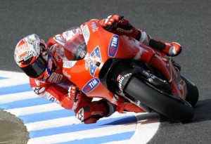 MotoGP – Motegi Gara – Stoner vince davanti a Dovizioso, Rossi sul podio