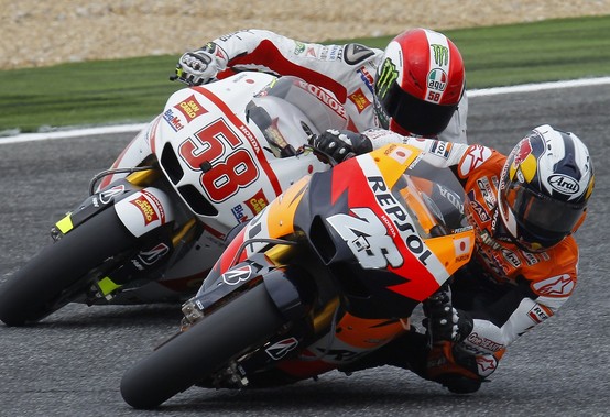 MotoGP Estoril, Dani Pedrosa: “Soddisfatto della prima fila”