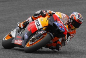 MotoGP Estoril, Prove libere: Casey Stoner “Non sono molto contento di com’è andata oggi.”