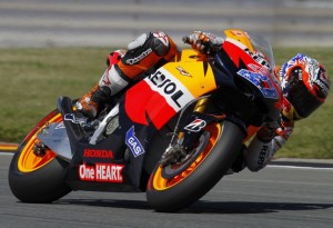 MotoGP Sachsenring, Prove Libere: Casey Stoner “Non sono troppo contento”