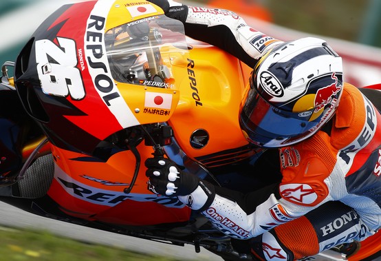 MotoGP Brno, Warm Up: Domina Pedrosa, Rossi undicesimo