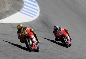 MotoGP: Stoner e Lorenzo sorpresi dalle deludenti prestazioni di Rossi in Ducati
