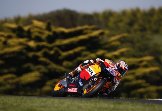 MotoGP Phillip Island, Prove Libere: Casey Stoner “Sono sicuro che possiamo migliorare molto”