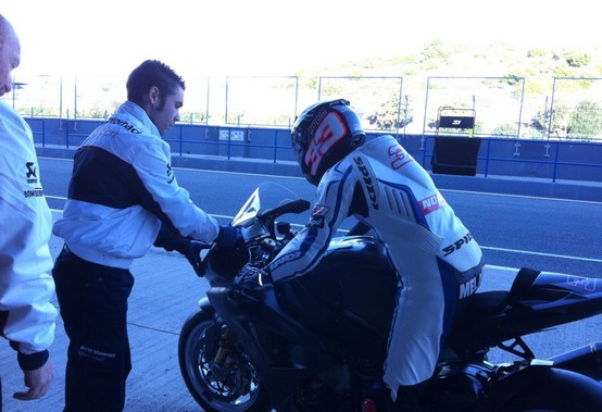 Superbike, Test Jerez Day 1: Marco Melandri “Mi sono divertito”