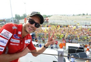 MotoGP: Valentino Rossi in chat su Dainese.com