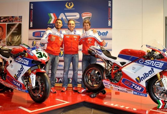 Superbike: Presentato l’Althea Racing 2012