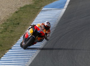 MotoGP: Test Irta Jerez Day 1, Casey Stoner “Sono soddisfatto di questo primo giorno”