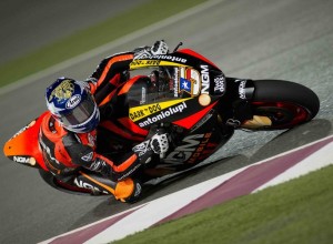 MotoGP: La Suter-BMW in pista con Alex De Angelis per testare l’elettronica