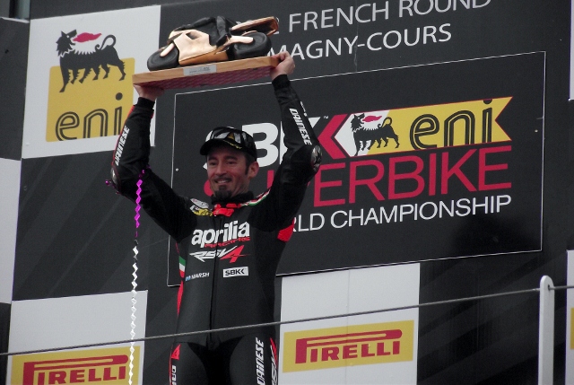 Superbike Magny Cours: Max Biaggi conquista il suo sesto titolo iridato!