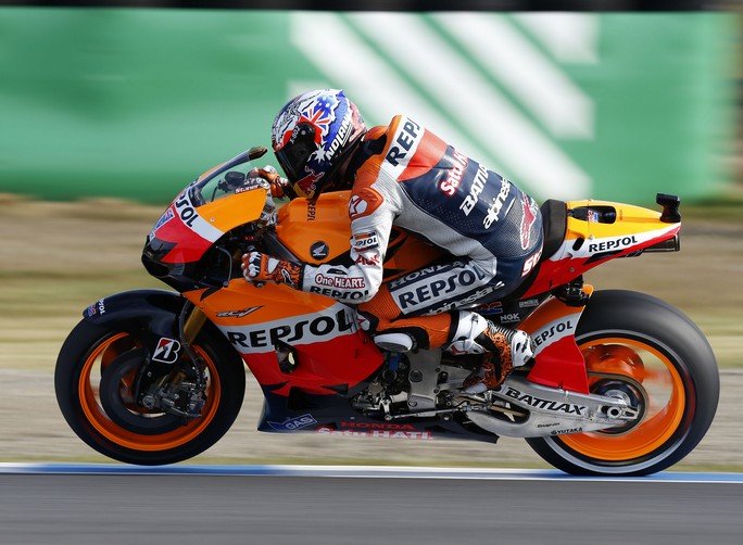 MotoGP Phillip Island, Prove Libere 1: Stoner detta legge nella “sua” Australia