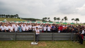 MotoGP: Il paddock di Sepang onora la memoria di Marco Simoncelli