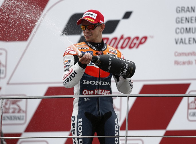 MotoGP Valencia: Casey Stoner “Sono molto contento del podio”