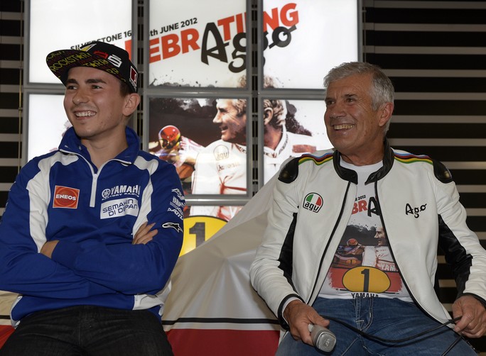 MotoGP: Giacomo Agostini  “Nel 2013 sarà lotta Rossi-Lorenzo, ma credo che il titolo lo vincerà lo spagnolo”