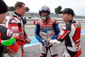 MotoGP: Schumacher, Mamola, McGuinness e Pol Espargarò in pista al Paul Ricard
