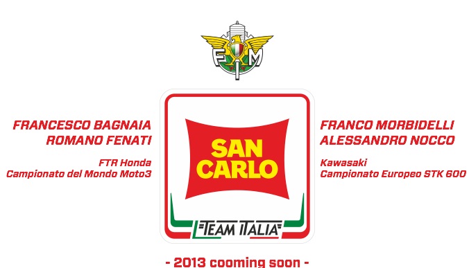 Moto3: San Carlo nuovo sponsor del Team Italia FMI