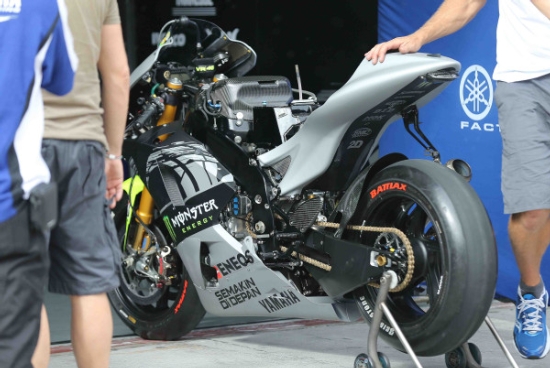 MotoGP: Ecco la Yamaha di Valentino Rossi