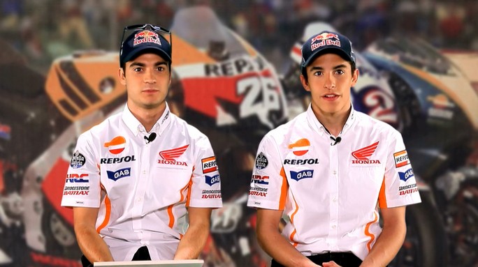 MotoGP: Dani Pedrosa e Marc Marquez parlano dello “squadrone” Repsol Honda – Video