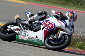 Superbike Test Aragon: giornate difficili in casa PATA Honda Superbike