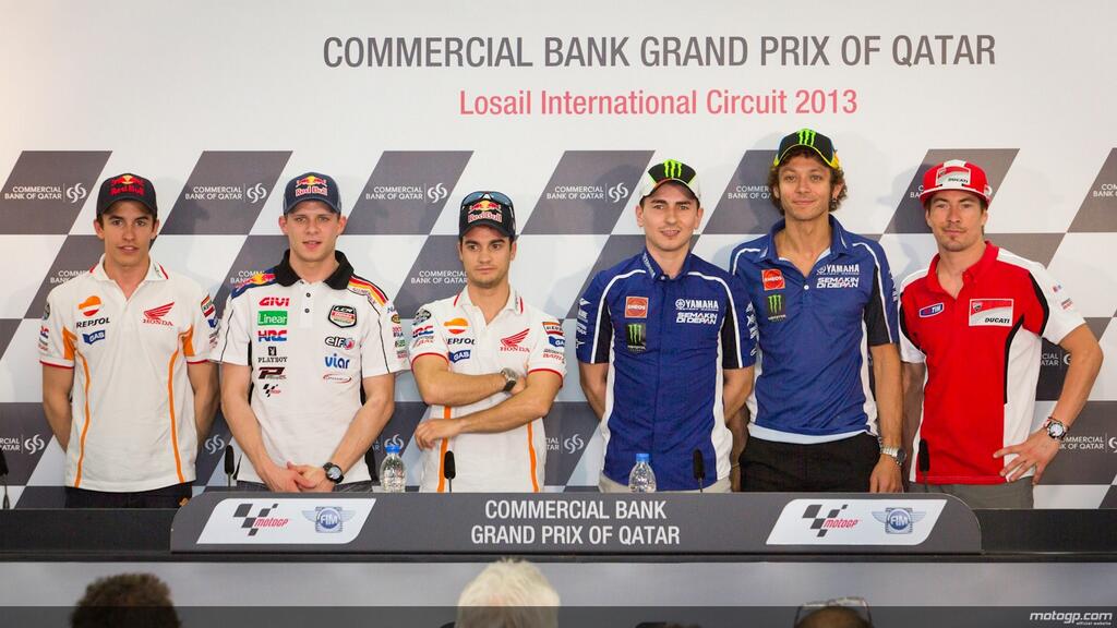 MotoGP: La conferenza stampa pre-gp del Qatar