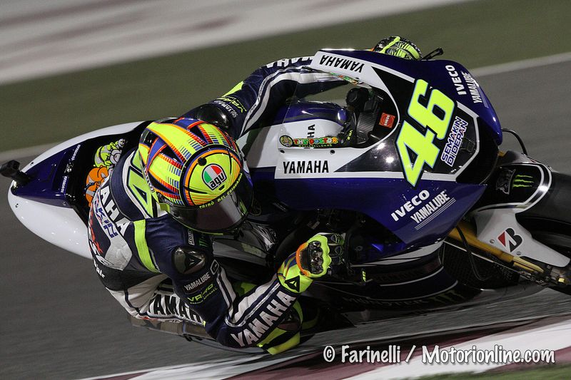 MotoGP Qatar: Valentino Rossi “Mi sono divertito da matti, mi godo il podio e ringrazio la Yamaha per avermi dato questa opportunità”