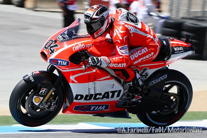 MotoGP Laguna Seca, Andrea Dovizioso “Bello vedere il mio nome in cima alla classifica dei tempi”