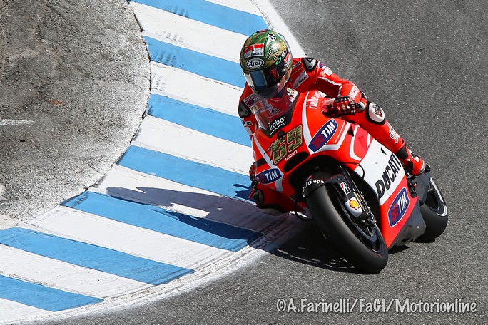MotoGP Laguna Seca: Nicky Hayden “Non è stato un weekend facile, sono triste per Antonelli”