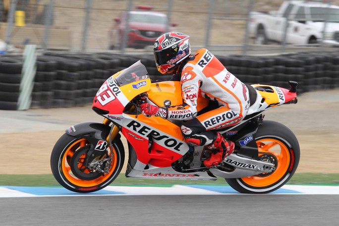 MotoGP Laguna Seca, Prove Libere 4: Marquez si conferma al comando davanti a Bradl