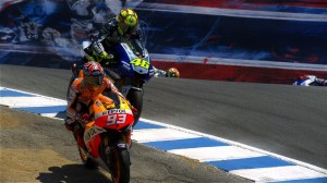 MotoGP Laguna Seca: Marquez Show! Sorpasso su Rossi al cavatappi e mini-fuga mondiale