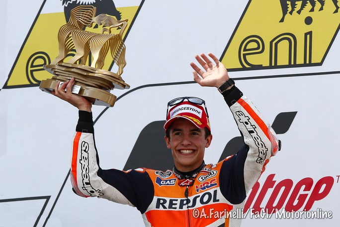 MotoGP Sachsenring: Marc Marquez “Sono molto contento di questa vittoria”