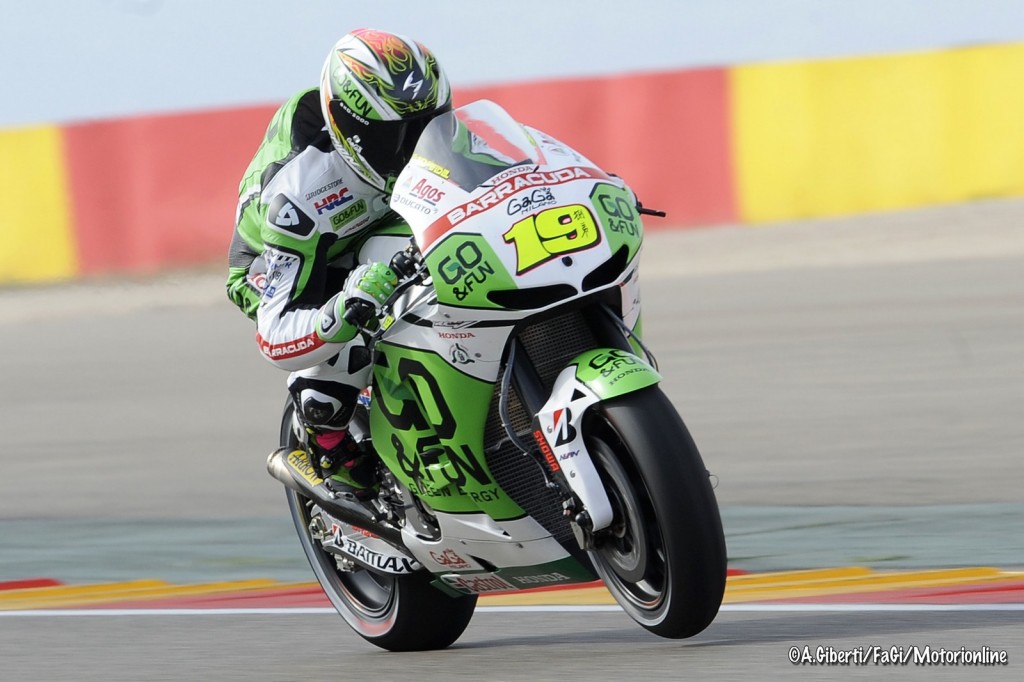 MotoGP Aragon Alvaro Bautista: “Sono contento, peccato per la scivolata”