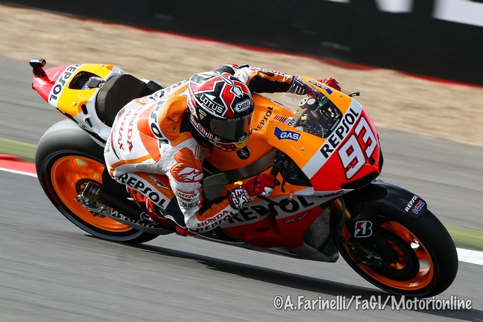 MotoGP Misano, Prove Libere 2: Marquez si conferma il più veloce davanti a Pedrosa e Rossi
