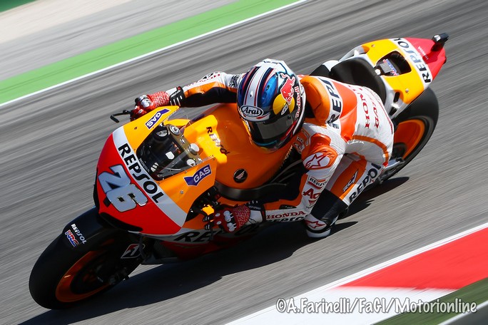 MotoGP Misano: Dani Pedrosa “Ci manca grip al posteriore”
