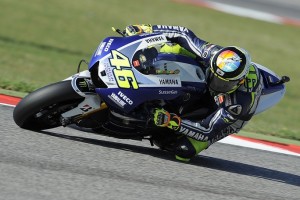 MotoGP Misano: Valentino Rossi “Molto contento della prima fila, il casco è un tributo per il Sic”