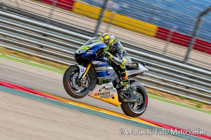 MotoGP Aragon: Valentino Rossi “E’ sempre bello salire sul podio”