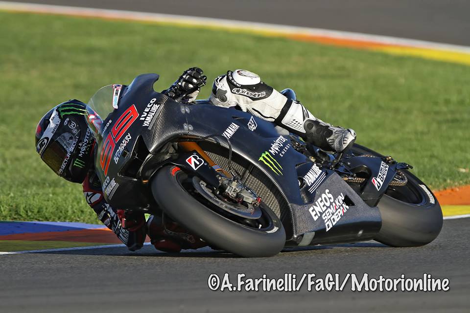 MotoGP Test Valencia: Jorge Lorenzo “Sono soddisfatto di questa prima giornata di test”