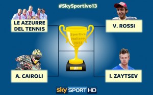 Sportivo italiano 2013: Valentino Rossi e Tony Cairoli in semifinale