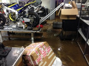 MotoGP: Un alluvione danneggia la base del Team Tech 3