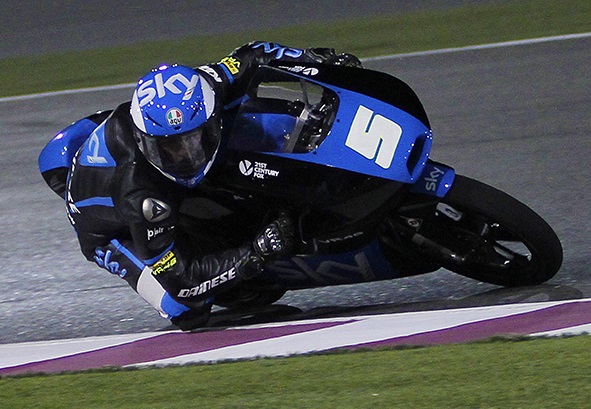Moto3 Qatar, Prove Libere 3: Fenati sempre al Top, bene le Honda di Rins e Marquez