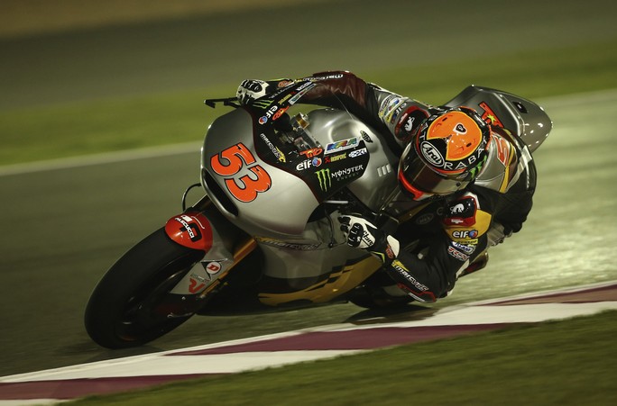 Moto2 Qatar, Warm Up: Rabat si conferma, Alex de Angelis è quarto