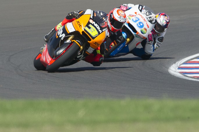 Moto2 Rio Hondo: Buona gara per i nostri Simone Corsi e Alex de Angelis, Pasini costretto al ritiro