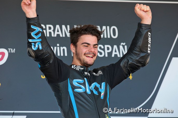 Moto3 Jerez: Romano Fenati “Vittoria più bella dopo le difficoltà delle qualifiche”