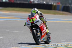MotoGP Le Mans: Andrea Iannone “Mi dispiace per la caduta, cercheremo di rifarci al Mugello”